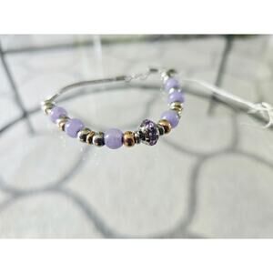 Brosway Purple Tres Jolie Beaded Bracelet New